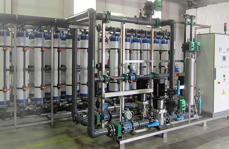 Industrial water treatment for US Army Base