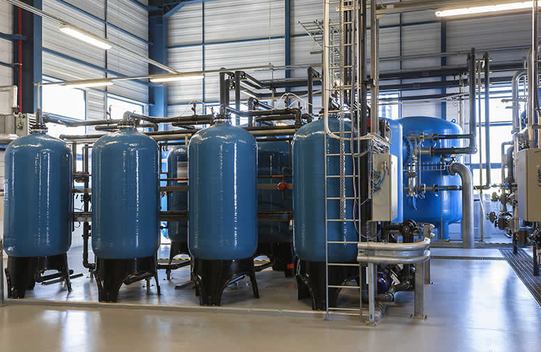 Industrial water treatment for University